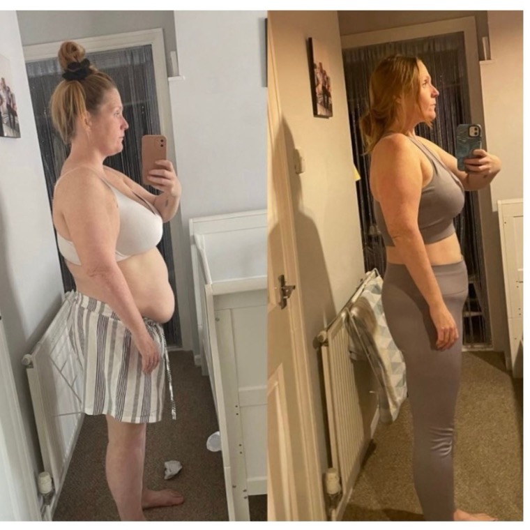 Unity Fitness member transformation 5